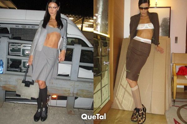 Regresa la tendencia más controversial: Zapatos con calcetas altas a la vista